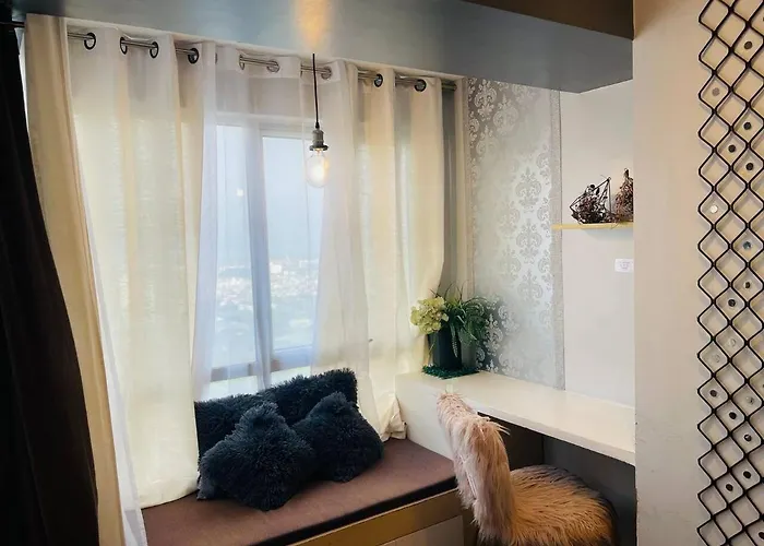 Apartment Posh, Modern 2br Loft, Spectacular View Bgc Manila
